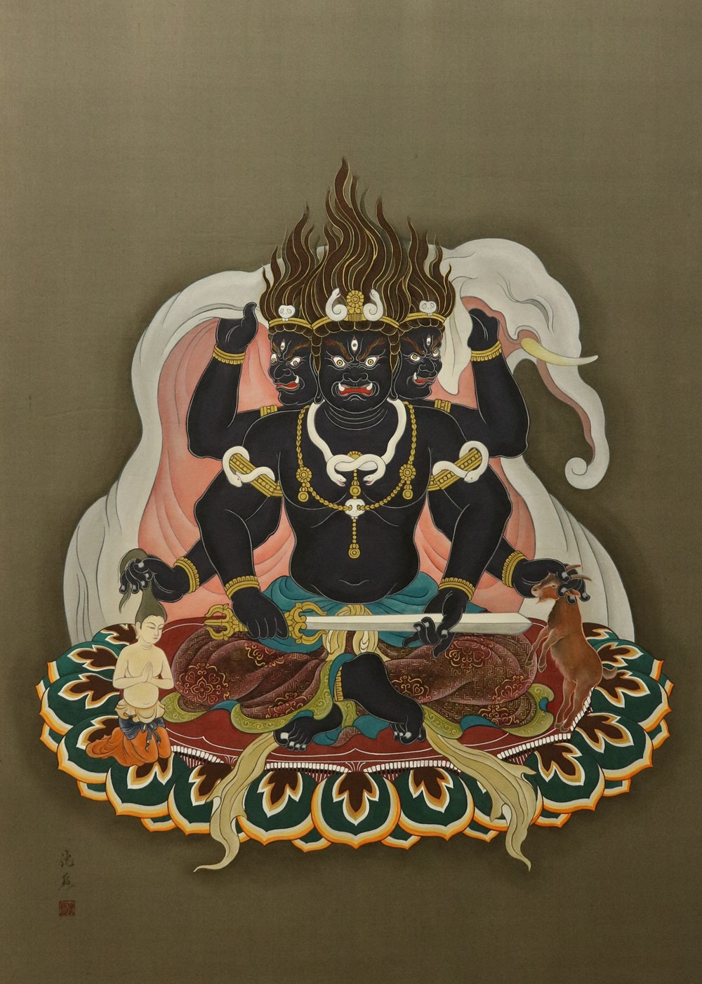 マハーカーラ(三面大黒天)