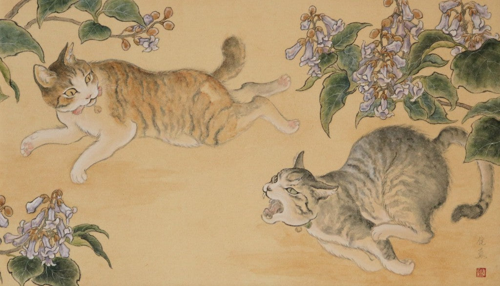 猫阿吽画