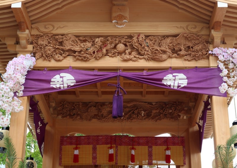 屋台欄間〈ながの祇園祭〉