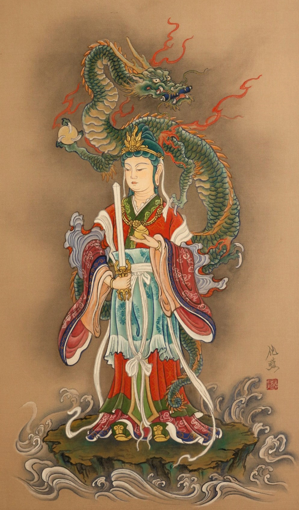 仏画承ります 仏画 – 菊池 藍戒